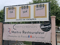 Menu / carte de Crep'Chignon Restaurant à Cornebarrieu