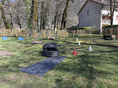 Parc à chiens du Camping de Challes-les-Eaux à Challes-les-Eaux