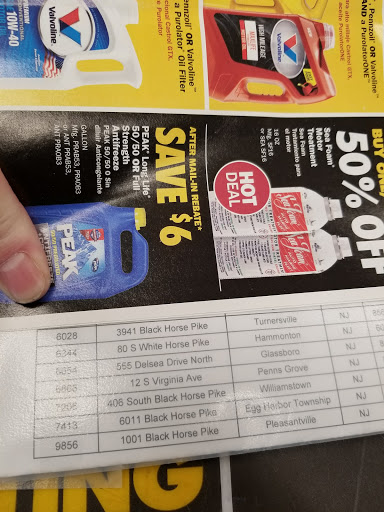 Auto Parts Store «Advance Auto Parts», reviews and photos, 555 Delsea Dr, Glassboro, NJ 08028, USA