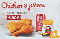 Chicken Broadway à Paris menu