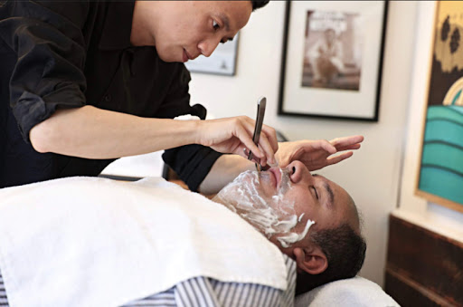 Barber Shop «The Den Barber Shop & Shave Parlor», reviews and photos, 1854 S Coast Hwy #1, Laguna Beach, CA 92651, USA