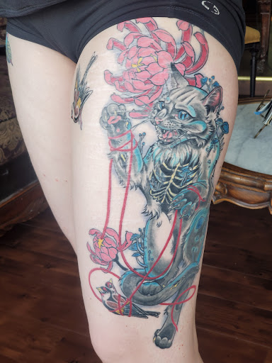 Explore beer tattoo ideas, creative tattoo ideas in Albuquerque, available at Relic Tattoo Co.