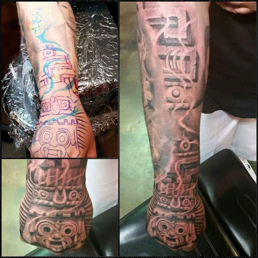 Explore lost soul tattoo ideas, creative tattoo ideas in San Angelo, available at Inkland Tattoo Studio