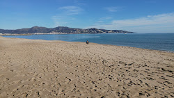 Fotografie cu Platja de La Rubina cu drept și lung