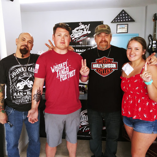 Explore hard times tattoo ideas, creative tattoo ideas in Daytona Beach, available at Studio 21 Tattoo & Piercings Daytona Beach