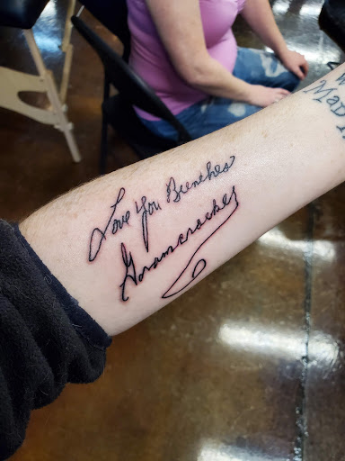 Explore letter r tattoo ideas, creative tattoo ideas in Des Moines, available at Iron Heart Tattoo