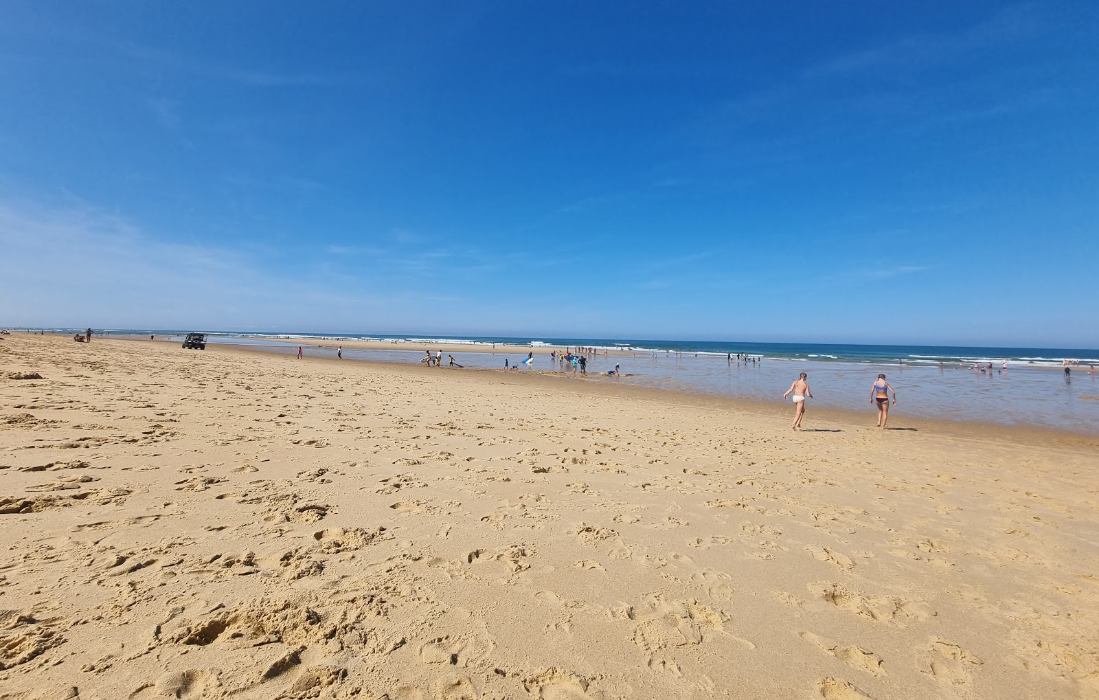 Plage de Messanges'in fotoğrafı düz ve uzun ile birlikte