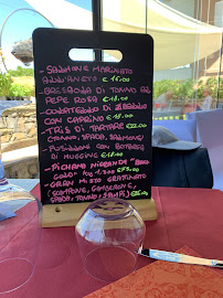 Carte du RISTORANTE MARCELLINO'S à Seborga