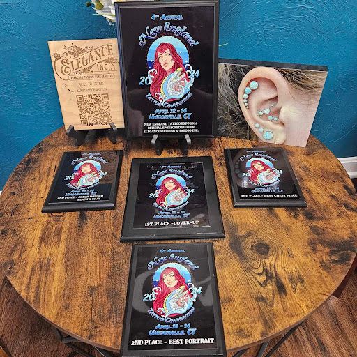 Explore christian half sleeve tattoo ideas, creative tattoo ideas in Worcester, available at Elegance Piercing & Tattoo Inc.