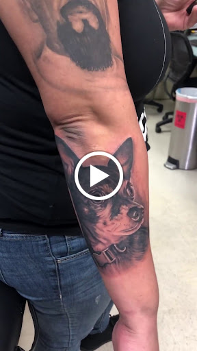 Explore bulldog tattoo ideas, creative tattoo ideas in San Diego, available at Wylde Sydes Tattoo & Body Piercing