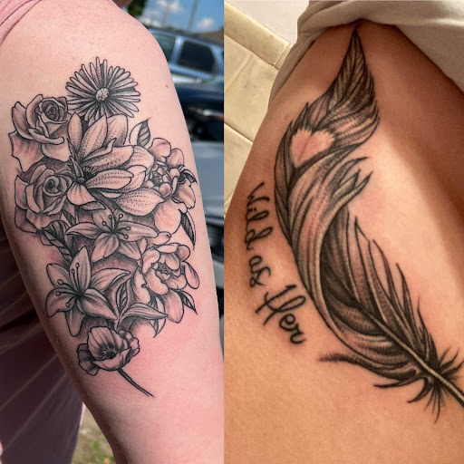 Explore holy spirit tattoo ideas, creative tattoo ideas in Joplin, available at Winterhart Studio