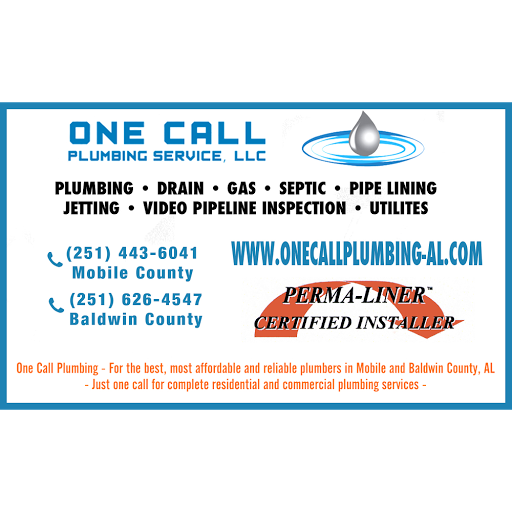 Plumber «One Call Plumbing Service LLC», reviews and photos, 6145 Lindholm Dr S, Mobile, AL 36693, USA