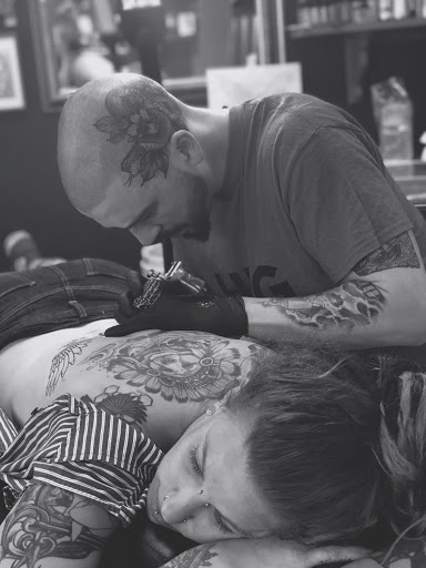 Explore knee tattoo ideas female, creative tattoo ideas in Kent, available at War Horse Ink