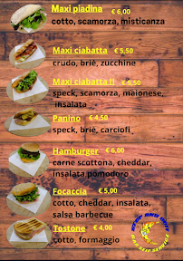 Menu du Stop and Go !!! Turini Brothers à Guidizzolo