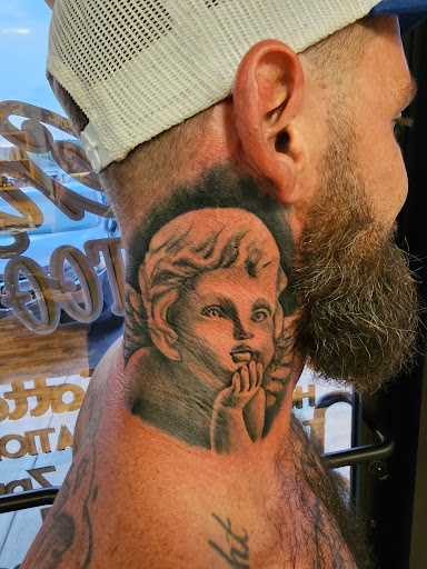 Explore johnny depp tattoo ideas, creative tattoo ideas in Seymour, available at 3 Sevens Tattoo