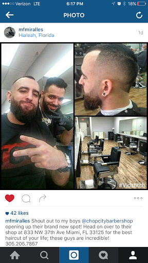 Barber Shop «Chop City Barber Shop», reviews and photos, 833 NW 37th Ave, Miami, FL 33125, USA