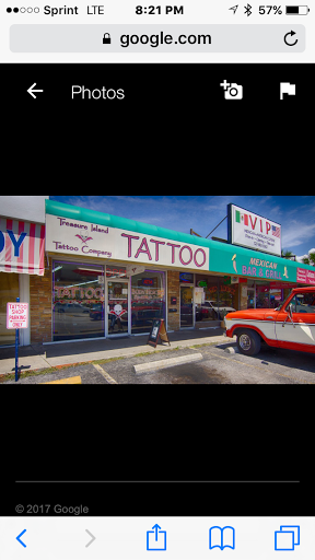 Tattoo Shop «Treasure Island Tattoo Company», reviews and photos, 10631 Gulf Blvd, Treasure Island, FL 33706, USA