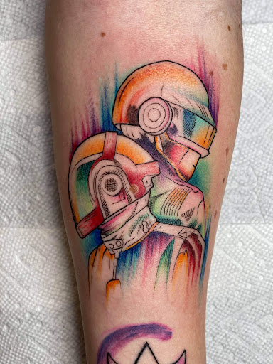 Explore baby tattoo ideas for mom, creative tattoo ideas in Flint, available at Hive Tattoo Studio