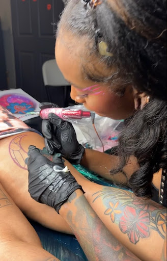 Find sexy tattoo ideas women for your next unique tattoo in Atlanta at Iron Palm Tattoos & Body Piercing Atlanta