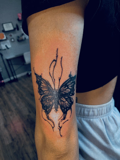 Explore back tattoo idea, creative tattoo ideas in North Tonawanda, available at Dark Side Ink Tattoo Studio