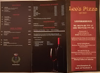Leo’s Pizza à Königstein im Taunus carte