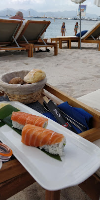 Sushi du Restaurant La Plage Du Festival à Cannes - n°1