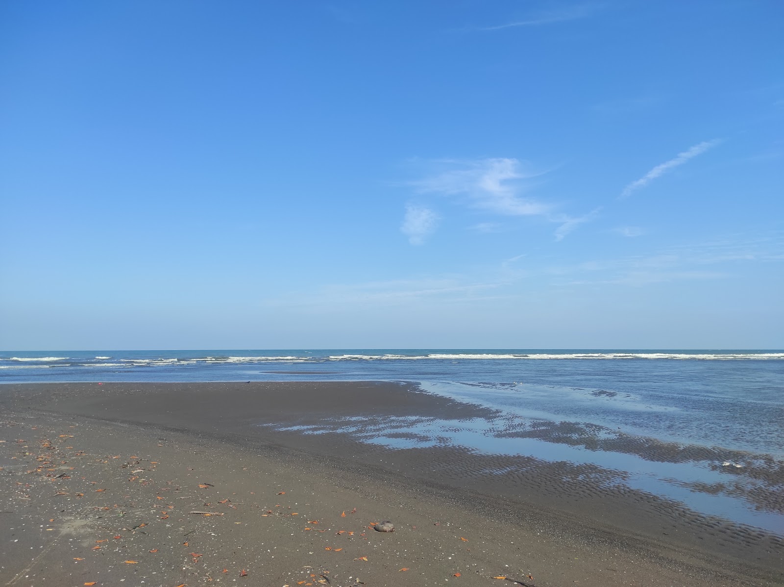 Φωτογραφία του Playa Barra Nueva με επίπεδο καθαριότητας εν μέρει καθαρό