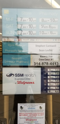 Drug Store «Walgreens», reviews and photos, 917 Chesterfield Pkwy E, Chesterfield, MO 63017, USA