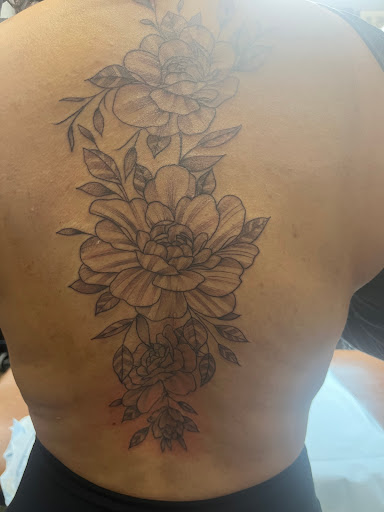 Explore skydive tattoo ideas, creative tattoo ideas in Mount Juliet, available at Division Street Tattoo Company