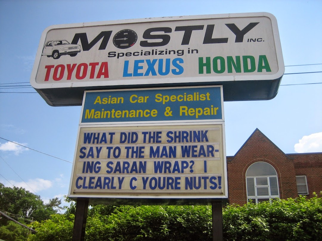 Mostly Automotive Repair Inc
