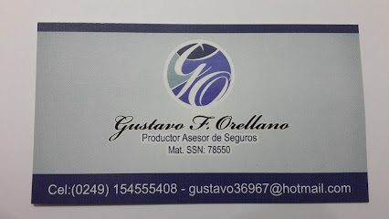 Gustavo Fabian Orellano Productor Asesor De Seguros Matricula SSN 78550