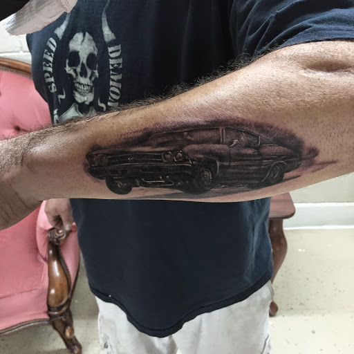 Explore smurf tattoo ideas, creative tattoo ideas in Lawton, available at Avenue Tattoo Studio