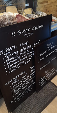 Restaurant italien Il Gusto Italiano à Mitry-Mory (la carte)