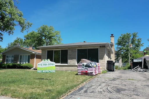 Roofing Contractor «New Edge Improvement Roofing Companies Chicago», reviews and photos, 7151 W Belmont Ave, Chicago, IL 60634, USA