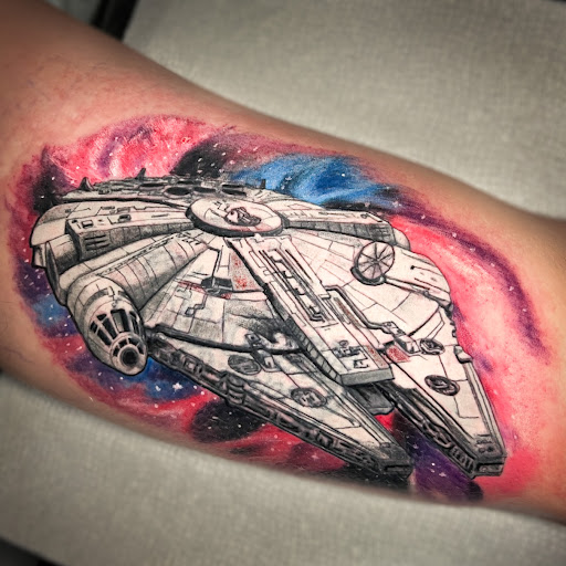 Explore chest tattoo ideas for guys, creative tattoo ideas in Richmond, available at Loose Screw Tattoo