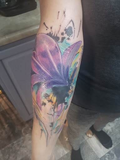 Explore dad daughter tattoo ideas, creative tattoo ideas in Cumberland, available at Queen City Ink