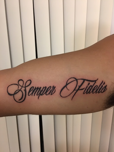 Explore black and white sleeve tattoo ideas, creative tattoo ideas in Wahiawa, available at American Made Tattoo