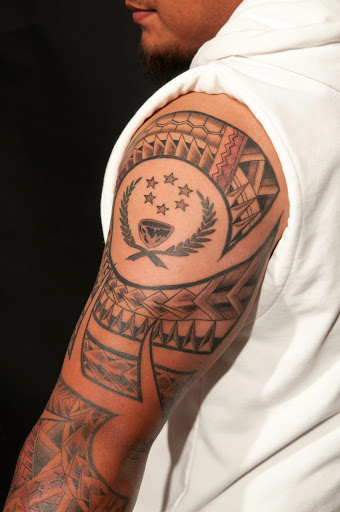 Explore fill in tattoo sleeve ideas, creative tattoo ideas in Reno, available at Stingray Tattoo supplies