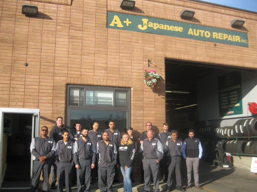 Auto Repair Shop «A+ Japanese Auto Repair Inc.», reviews and photos, 780 Industrial Rd, San Carlos, CA 94070, USA