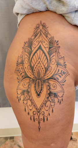 Explore volcano tattoo ideas, creative tattoo ideas in Hebron, available at Explosive Ink Tattoo