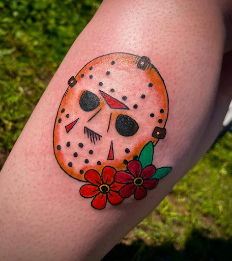 Explore sacred heart tattoo ideas, creative tattoo ideas in Benton, available at Spectrum Tattoo