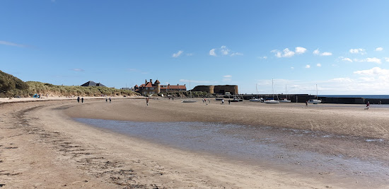 Plage de Beadnell Bay