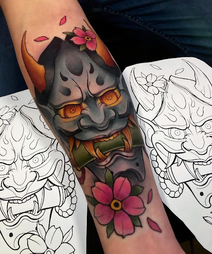 Explore three little birds tattoo ideas, creative tattoo ideas in Kissimmee, available at Fallen Sparrow Tattoo Co