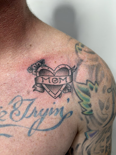 Explore mens leg sleeve tattoo ideas, creative tattoo ideas in El Paso, available at The Hive Collective