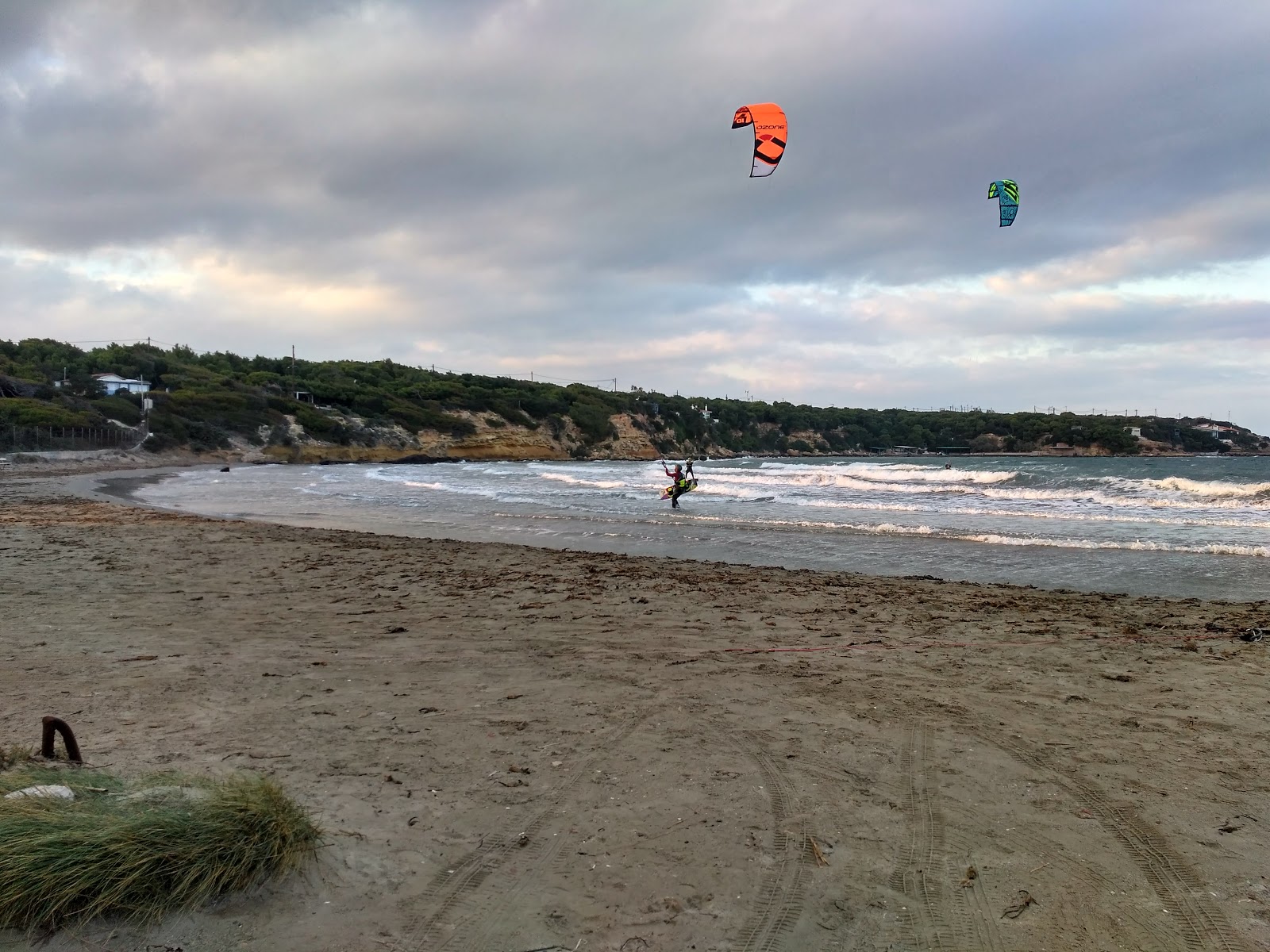 Avlaki beach的照片 便利设施区域