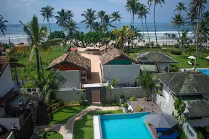 The Green Rooms Surfcamp Sri Lanka - on the beach - Best location in Weligama - Surf camp in Weligama image