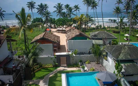 The Green Rooms Surfcamp Sri Lanka - on the beach - Best location in Weligama - Surf camp in Weligama image