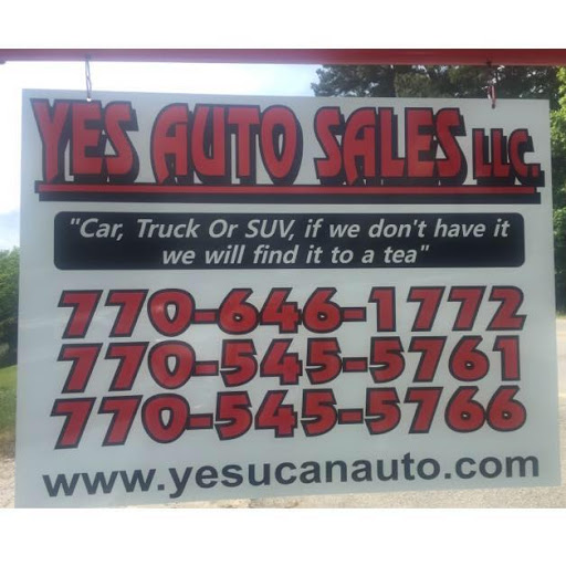 Used Car Dealer «Yes Auto Sales», reviews and photos, 2550 Carrollton Villa Rica Hwy, Carrollton, GA 30116, USA