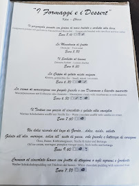 Menu du Ristorante Gemma à Limone sul Garda