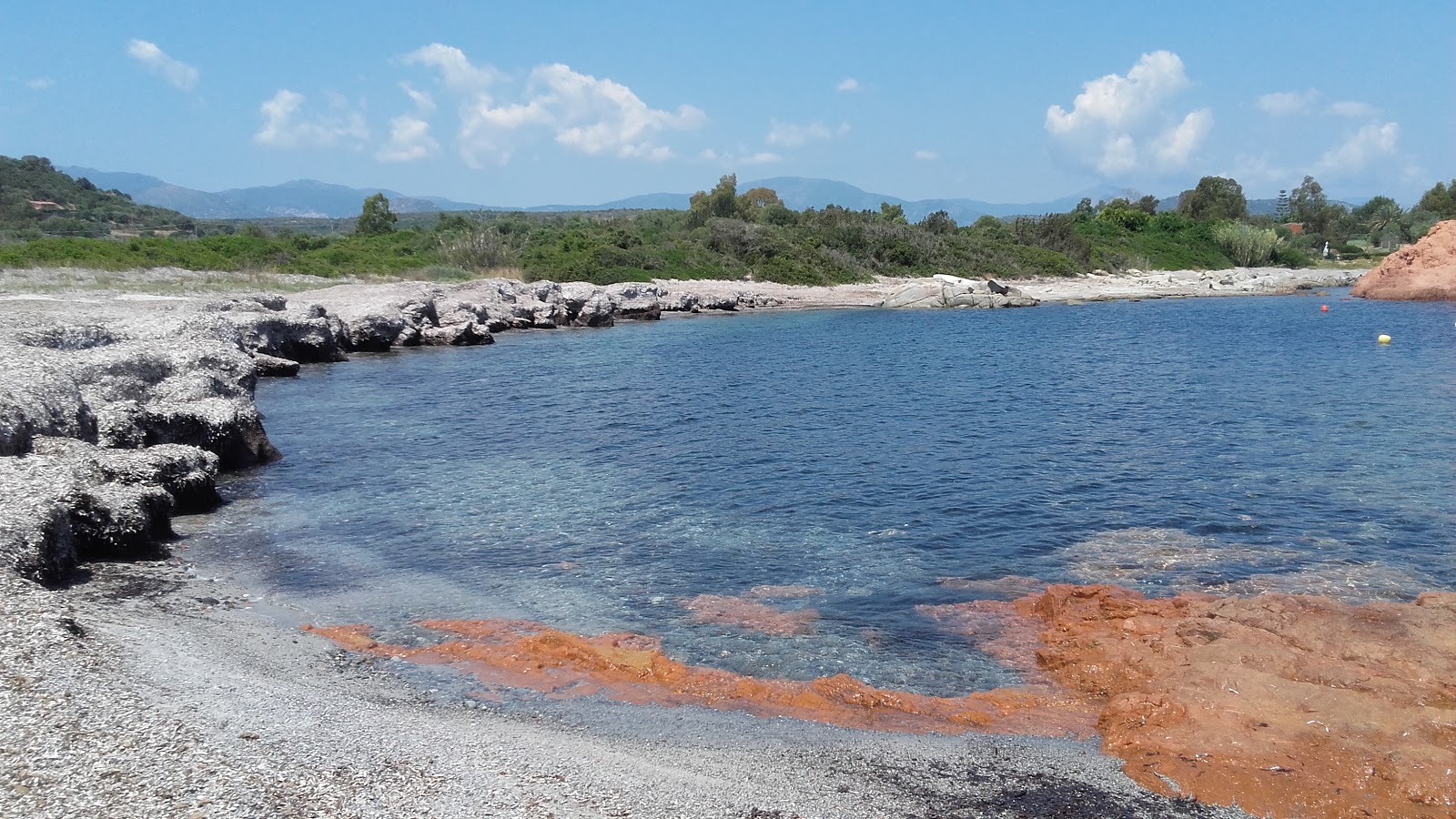 Spiaggia di S'Abba e s'Ulimu的照片 带有直岸